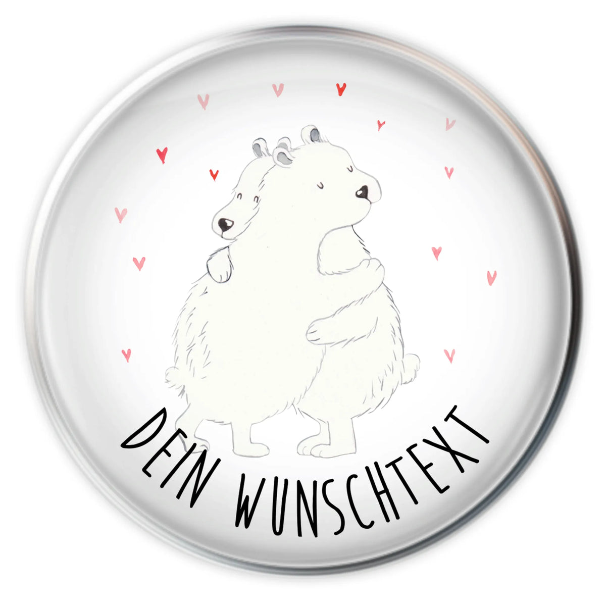 Personalized sink plug Icebear Embrace small animals, cute, funny, cute animal motives, hand drawn, small world, funny sayings, good mood, happy, gifts, gift ideas, special gifts, animal lover, card