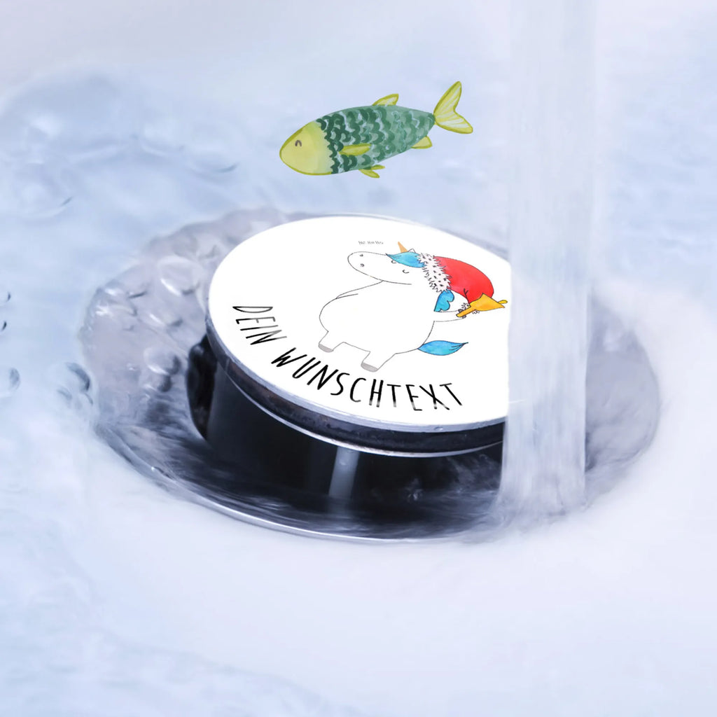 Personalized sink plug unicorn Santa Claus unicorn, unicorns, christmas, christmas present, fairy dust, wish list, gift, Gin, santa claus, chocolate, santa