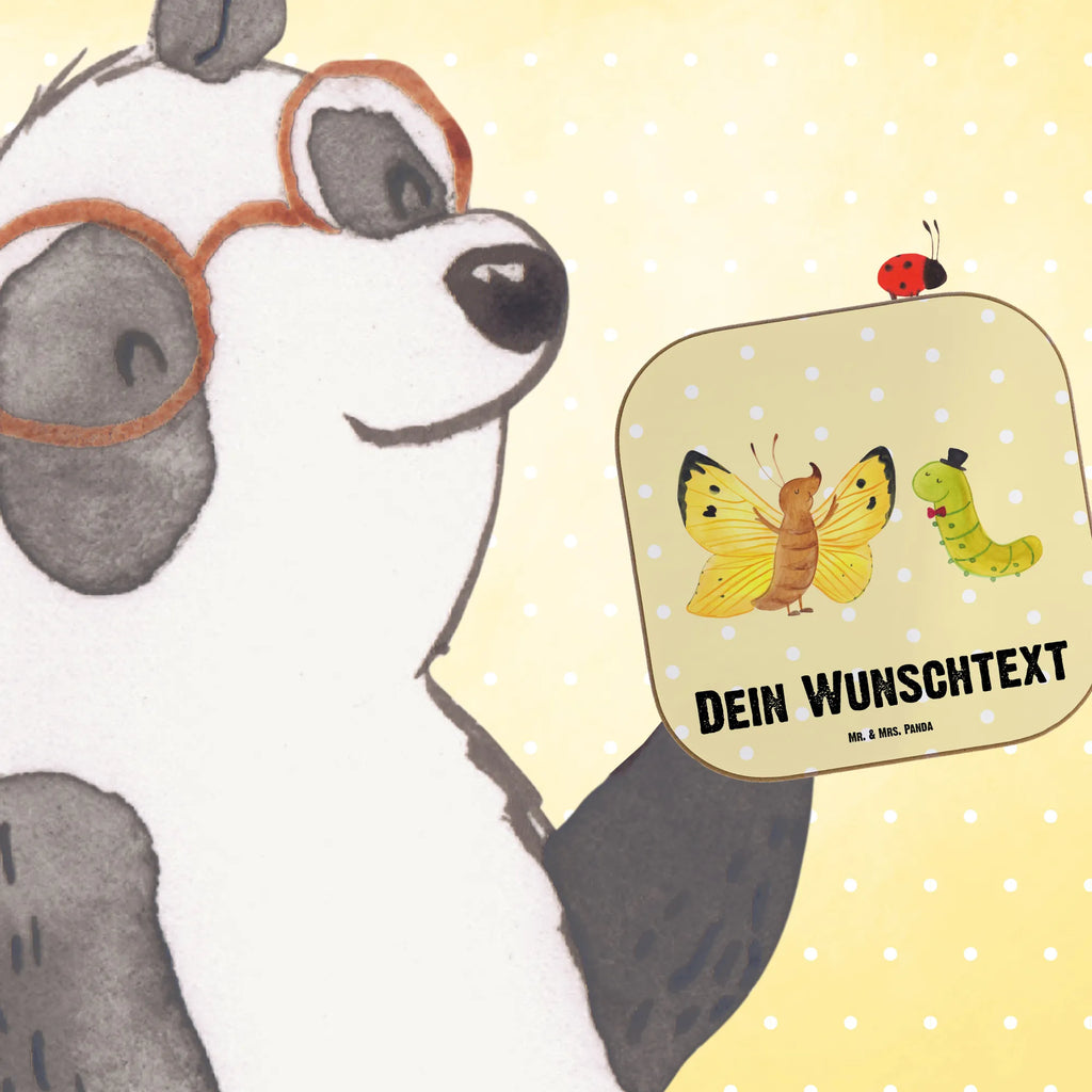 Personalisierte Untersetzer Raupe & Schmetterling Personalisieren, Bedrucken, Namensaufdruck, Personalisierte Untersetzer, Personalisiert Getränkeuntersetzer, Untersetzer mit Namen, Personalisierte Glasuntersetzer, Peronalisierte Untersetzer Gläser, PErsonalisierte Bierdeckel, Tiermotive, Gute Laune, lustige Sprüche, Tiere, Schönheit, Kokon, Erwachsen werden, Zitronenfalter, Raupe, Hut, Hütchen, Aufwachsen, Entwicklung, Schmetterling