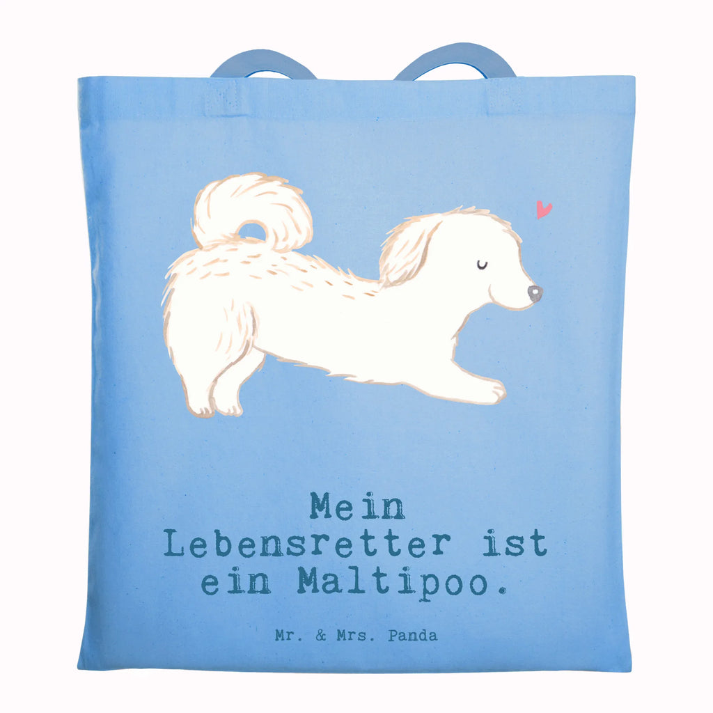 Tote bag Maltipoo Lifesaver Strandtasche, Beutel, Laptoptasche, Beuteltasche, Umhängetasche, Jutebeutel, Jutetasche, Badetasche, Tragetasche, Einkaufstasche, Schultertasche, Einkaufstüte, Stoffbeutel, Shopper, Stofftasche, Tasche, Hund, Hunderasse, Rassehund, Hundebesitzer, Geschenk, Tierfreund, Schenken, Welpe, Maltipoo, Mischling, Kreuzung