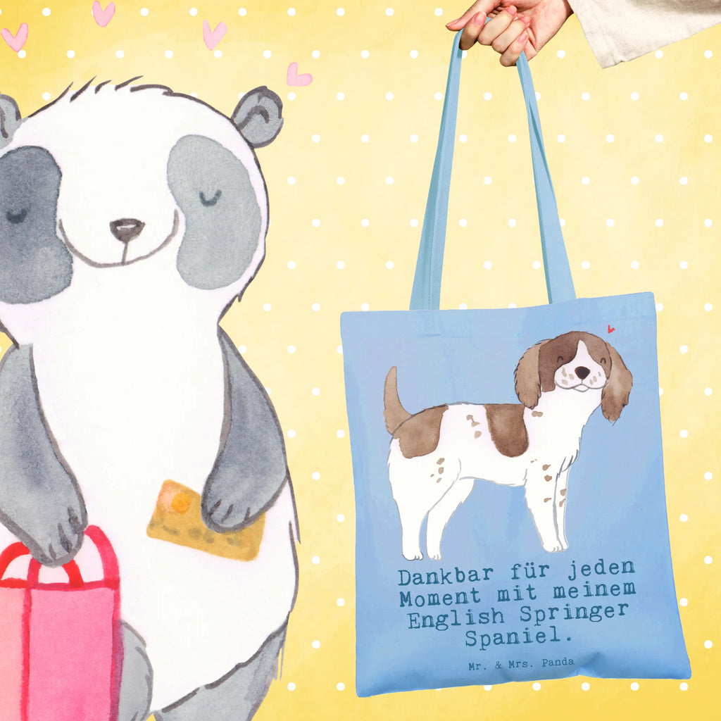 Tote bag English Springer Spaniel Moment cloth bag, shopper, shoulder bag, jute bag, bag, cotton bag, Carrier bag, shopping bag, pouch, Dog, dog breed, purebred dog, dog owner, gift, animal lover, giving, puppy