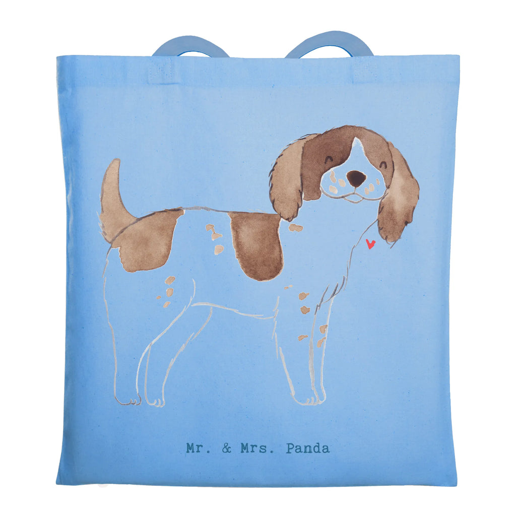Tote bag English Springer Spaniel Moment cloth bag, shopper, shoulder bag, jute bag, bag, cotton bag, Carrier bag, shopping bag, pouch, Dog, dog breed, purebred dog, dog owner, gift, animal lover, giving, puppy