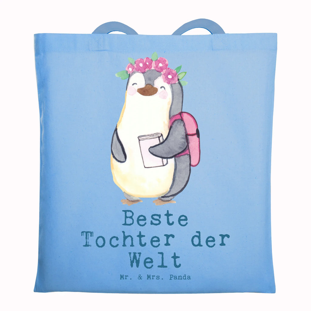 Tragetasche Pinguin Beste Tochter der Welt tragbeutel, Laptoptasche, Tüte, Schulbeutel, Strandtasche, festivaltasche, umhängebeutel, Umhängetasche, festival tasche, textiltasche, Uni Tasche, Einkaufstasche, universaltasche, Shopper, schultertasche baumwolle, einkaufstasche baumwolle, beutel baumwolle, Büchertasche, Tasche, totebag, canvas tasche, Freizeittasche, Stoffbeutel, Shopping Tasche, Stoff-Tragetasche, tragetasche baumwolle, Henkeltasche, Jutebeutel, dokumententasche, henkeltasche baumwolle, tasche baumwolle, umhängetasche baumwolle, stoff shopper, campus tasche, Einkaufsbeutel, studententasche, Alltagstasche, Unitasche, baumwoll shopper, Baumwolltasche, Stofftasche, Tote Bag, Schultertasche, schulterbeutel, Baumwoll-Shopper, Baumwoll-Tragetasche, einkaufsshopper, Beutel, stofftasche baumwolle, Jutetasche, Schultasche, Einkaufstüte, Baumwollbeutel, freizeitbeutel, Tragetasche, textilbeutel, Geschenkidee, Geschenk, Schenken, Mitbringsel, Geburtstag, Geburtstagsgeschenk, für, Danke, Dankeschön, Bedanken, Freude machen, Geschenktipp, Kinder, Vater, Kind, Belohnung, Kleine, Tochter, Mutter, Töchter, Geburt, Familie, Töchterchen
