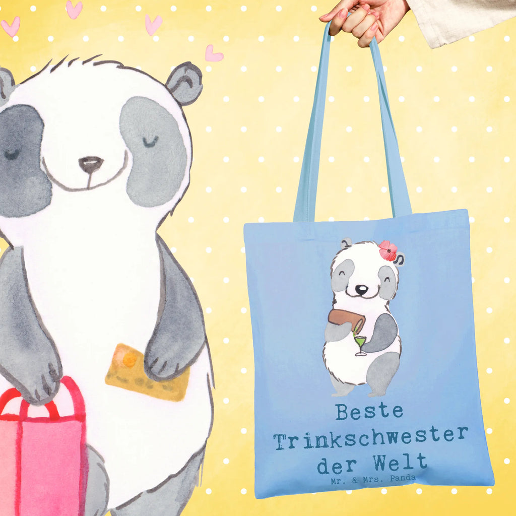 Torba Panda Najlepsza koleżanka do picia na świecie Shopper, Laptoptasche, Einkaufstasche, Beuteltasche, Schultertasche, Einkaufstüte, Badetasche, Tragetasche, Beutel, Tasche, Stoffbeutel, Strandtasche, Stofftasche, Jutebeutel, Jutetasche, Umhängetasche, für, Dankeschön, Geschenk, Schenken, Geburtstag, Geburtstagsgeschenk, Geschenkidee, Danke, Bedanken, Mitbringsel, Freude machen, Geschenktipp, Alkohol, Bae, Saufschwester, Freundin, Trinkschwester, Sister, Kleinigkeit, Sister from another Mister, Trinken, Schwester, Wochenende, Party
