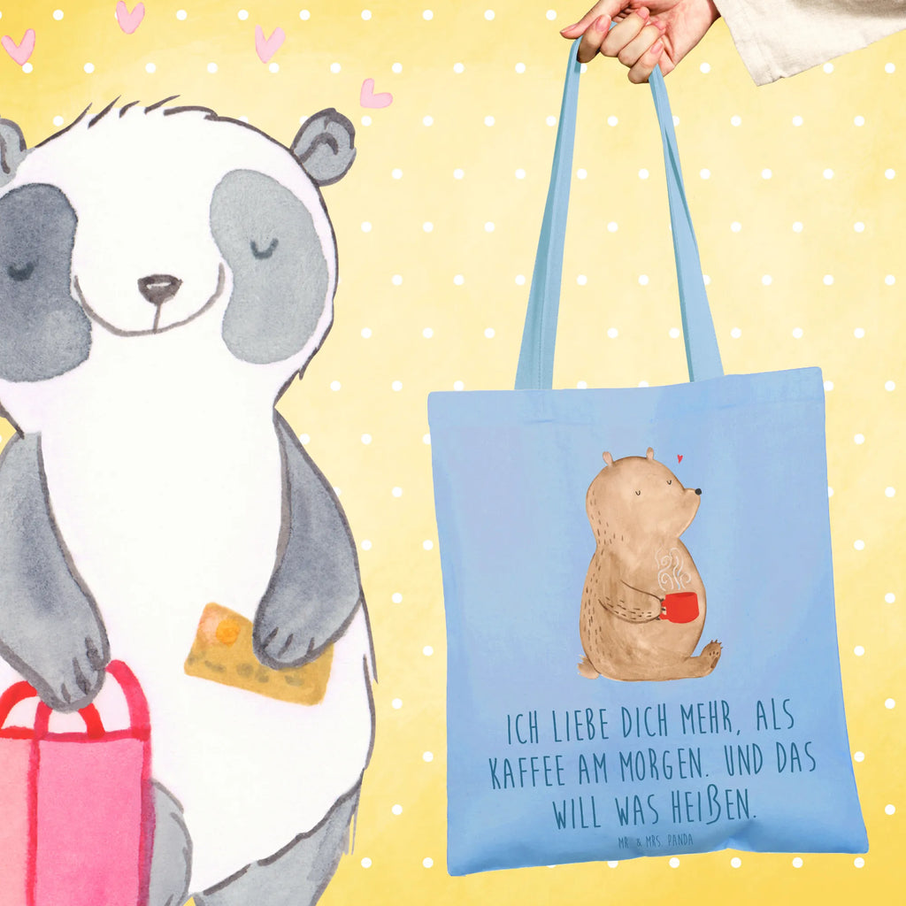 Tote bag bear morning coffee jute bag, cloth bag, pouch, shopper, Carrier bag, shopping bag, shoulder bag, bag, cotton bag, Love, Loving, Two, Together, Marriage, Engagement, Proposal of marriage, Love gift, gift for her, gift for him, anniversary gift, Valentine&#39;s Day Gift for Women Love Gift Anniversary Wedding Anniversary Party Favor Gift for Girlfriend Gift for Partner Boyfriend Gift Token of Love for Men for Husband