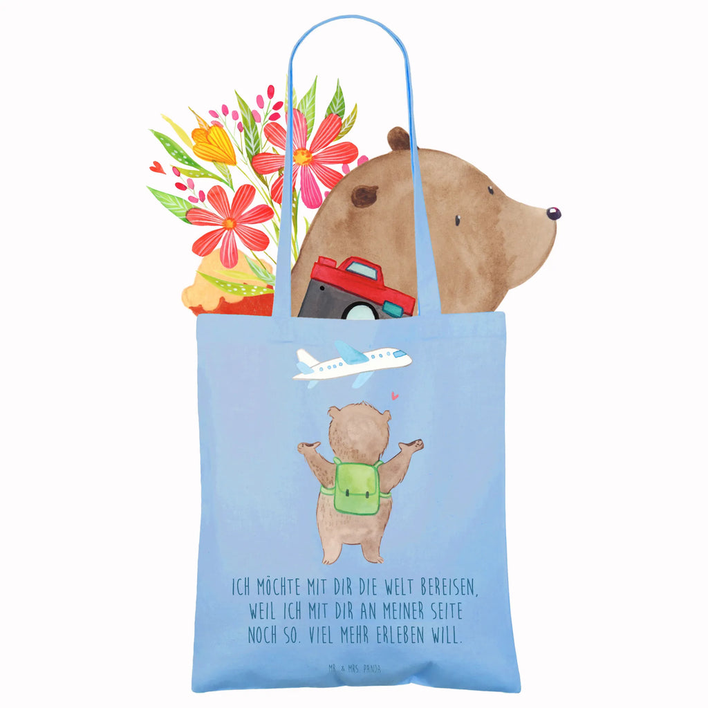 Tote bag bear Airplane Beutel, Beuteltasche, Jutebeutel, Schultertasche, Tragetasche, Stoffbeutel, Shopper, Tasche, Strandtasche, Umhängetasche, Einkaufstüte, Jutetasche, Stofftasche, Laptoptasche, Badetasche, Einkaufstasche, Liebe, Partner, Freund, Freundin, Ehemann, Ehefrau, Heiraten, Verlobung, Heiratsantrag, Liebesgeschenk, Jahrestag, Hocheitstag, Valentinstag, für Männer, Liebesbeweis, Mitbringsel, Hochzeitstag, Geschenk für Freundin, für Ehemann, Geschenk für Partner, Geschenk für Frauen