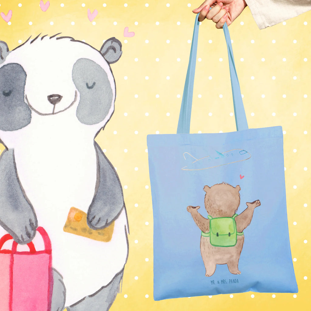 Tote bag bear Airplane Beutel, Beuteltasche, Jutebeutel, Schultertasche, Tragetasche, Stoffbeutel, Shopper, Tasche, Strandtasche, Umhängetasche, Einkaufstüte, Jutetasche, Stofftasche, Laptoptasche, Badetasche, Einkaufstasche, Liebe, Partner, Freund, Freundin, Ehemann, Ehefrau, Heiraten, Verlobung, Heiratsantrag, Liebesgeschenk, Jahrestag, Hocheitstag, Valentinstag, für Männer, Liebesbeweis, Mitbringsel, Hochzeitstag, Geschenk für Freundin, für Ehemann, Geschenk für Partner, Geschenk für Frauen