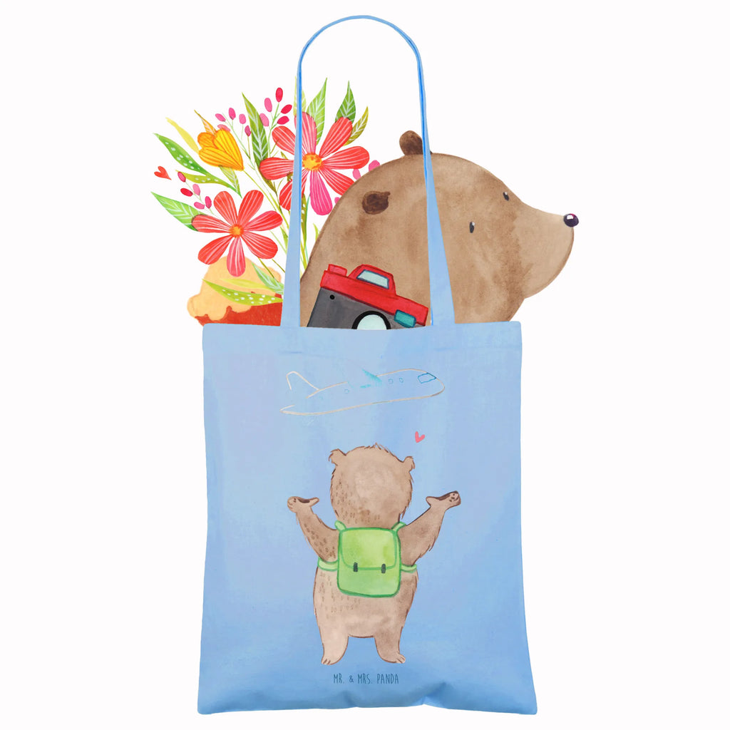Tote bag bear Airplane Beutel, Beuteltasche, Jutebeutel, Schultertasche, Tragetasche, Stoffbeutel, Shopper, Tasche, Strandtasche, Umhängetasche, Einkaufstüte, Jutetasche, Stofftasche, Laptoptasche, Badetasche, Einkaufstasche, Liebe, Partner, Freund, Freundin, Ehemann, Ehefrau, Heiraten, Verlobung, Heiratsantrag, Liebesgeschenk, Jahrestag, Hocheitstag, Valentinstag, für Männer, Liebesbeweis, Mitbringsel, Hochzeitstag, Geschenk für Freundin, für Ehemann, Geschenk für Partner, Geschenk für Frauen