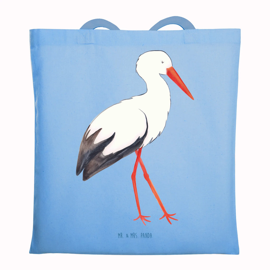 Tote bag Stork Stoffbeutel, Tasche, Laptoptasche, Badetasche, Jutetasche, Stofftasche, Beutel, Jutebeutel, Schultertasche, Beuteltasche, Strandtasche, Tragetasche, Einkaufstasche, Umhängetasche, Shopper, Einkaufstüte, Tiermotive, Gute Laune, lustige Sprüche, Tiere, Mutter werden, Schwangerschaft, Schwanger, Storch, Baby, Mütter, Störche, Mutter, Geburt, Babybauch