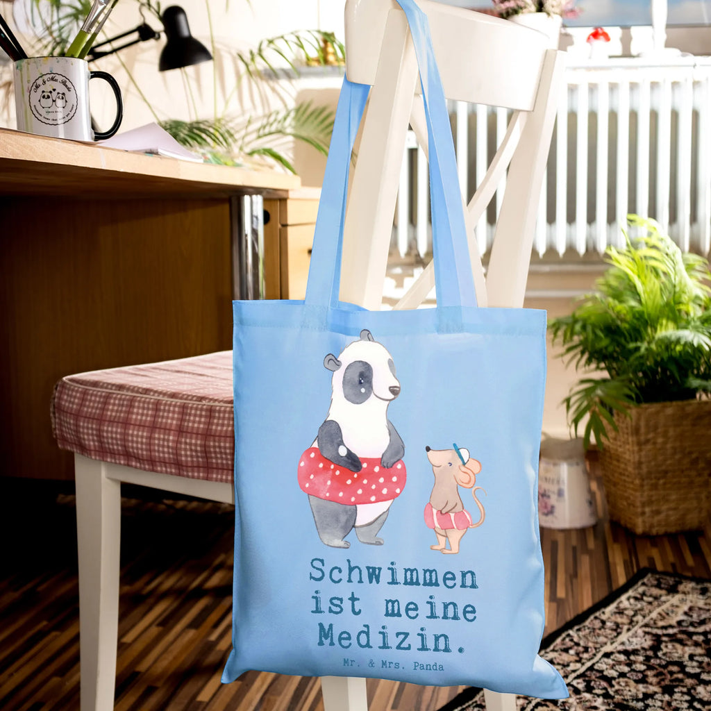 Tote bag otter To swim Tragetasche, Jutebeutel, Stofftasche, Stoffbeutel, Einkaufstüte, Jutetasche, Laptoptasche, Einkaufstasche, Umhängetasche, Shopper, Beutel, Tasche, Badetasche, Schultertasche, Beuteltasche, Strandtasche, Geschenk, Sport, Sportart, Hobby, Schenken, Danke, Dankeschön, Auszeichnung, Gewinn, Sportler, Wassersport, Schwimmen, Schwimmkurs