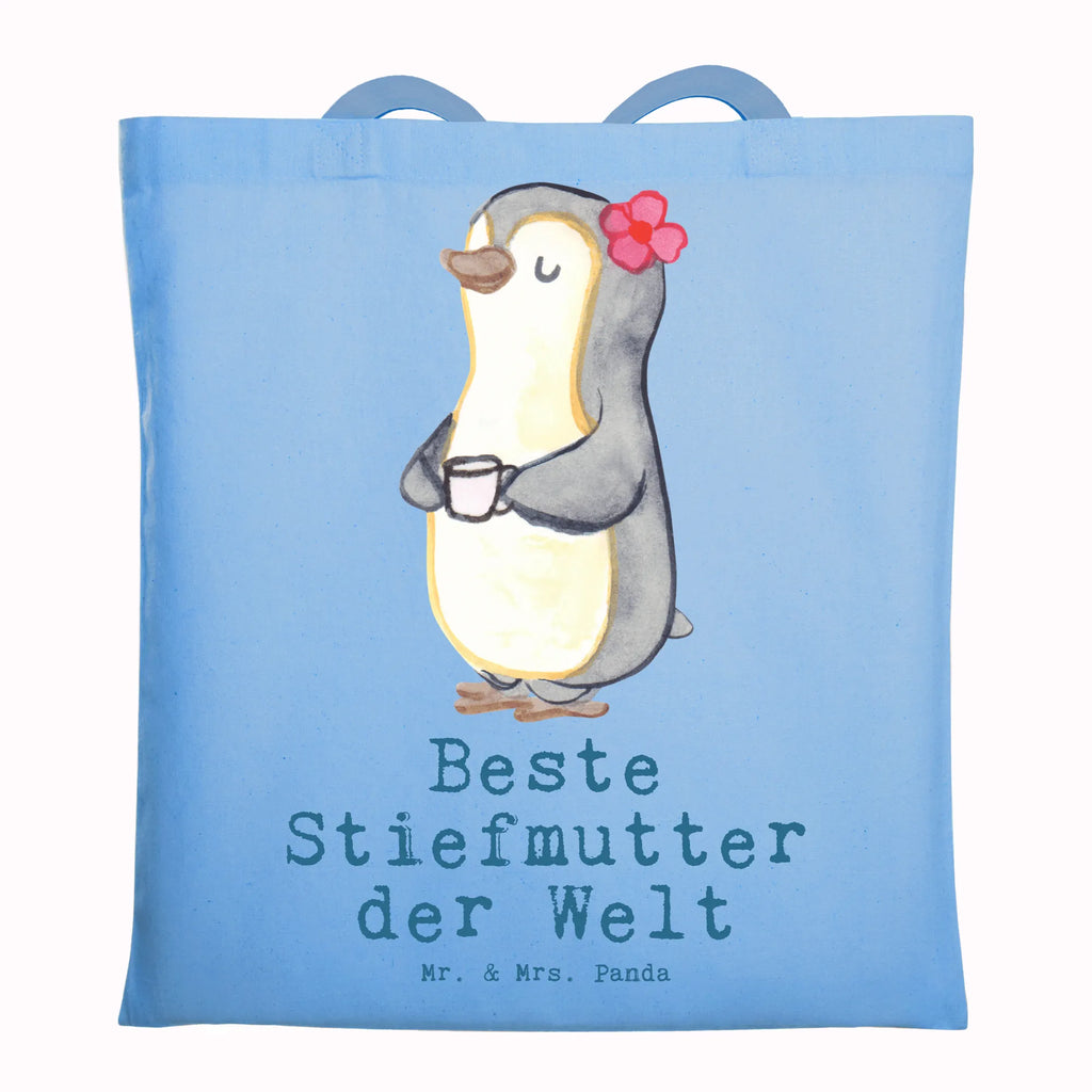 Tote bag penguin Best stepmom in the world Beuteltasche, Einkaufstüte, Tasche, Badetasche, Jutetasche, Strandtasche, Umhängetasche, Schultertasche, Beutel, Jutebeutel, Laptoptasche, Stoffbeutel, Stofftasche, Shopper, Tragetasche, Einkaufstasche, für, Dankeschön, Geschenk, Schenken, Geburtstag, Geburtstagsgeschenk, Geschenkidee, Danke, Bedanken, Mitbringsel, Freude machen, Geschenktipp, Mutter, Stiefmutter, Mutti, Mama, Beste, Stief Mutter, Mami, Tochter, Muttertag, Sohn, Stiefmama