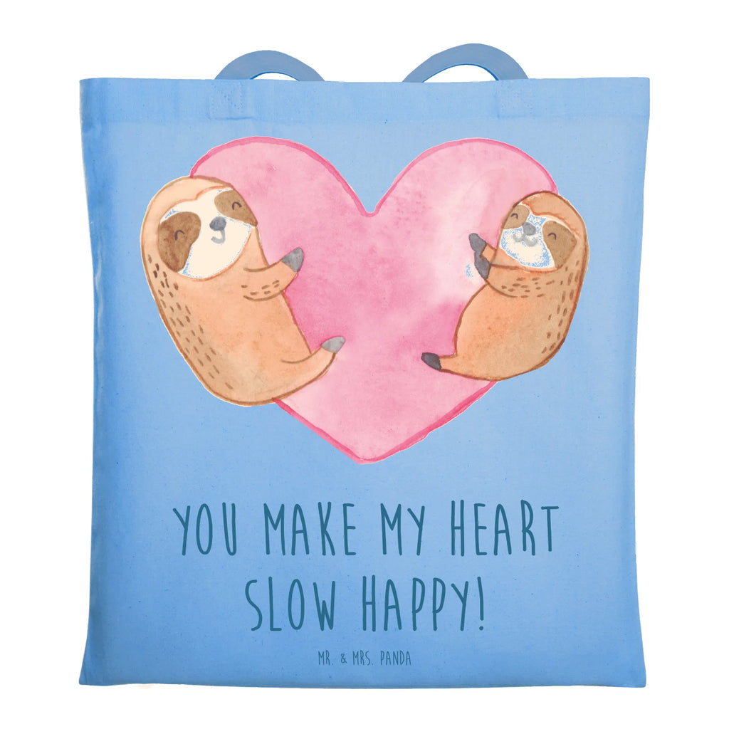 Tragetasche Faultiere Herz Stoffbeutel, Beutel, Schultertasche, Beuteltasche, Umhängetasche, Jutebeutel, Badetasche, Laptoptasche, Strandtasche, Einkaufstüte, Jutetasche, Stofftasche, Shopper, Tragetasche, Einkaufstasche, Tasche, Liebe, Partner, Freund, Freundin, Ehemann, Ehefrau, Heiraten, Verlobung, Heiratsantrag, Liebesgeschenk, Jahrestag, Hocheitstag, Valentinstag, Mitbringsel, für Ehemann, für Männer, Liebesbeweis, Geschenk für Freundin, Hochzeitstag, Geschenk für Partner, Geschenk für Frauen