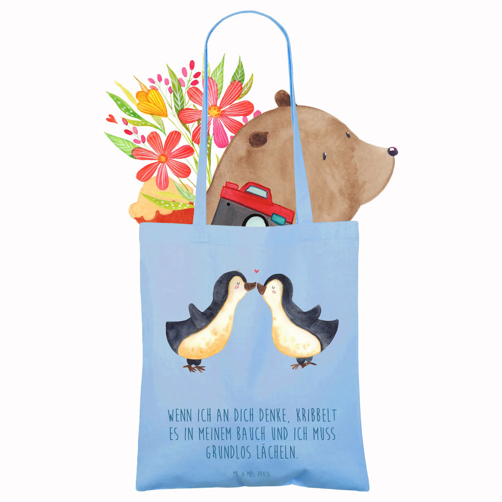 Tote bag penguins kiss Schultertasche, Jutebeutel, Einkaufstasche, Tragetasche, Stoffbeutel, Beutel, Tasche, Stofftasche, Strandtasche, Jutetasche, Umhängetasche, Badetasche, Shopper, Einkaufstüte, Laptoptasche, Beuteltasche, Liebe, Partner, Freund, Freundin, Ehemann, Ehefrau, Heiraten, Verlobung, Heiratsantrag, Liebesgeschenk, Jahrestag, Hocheitstag, Geschenk für Frauen, Geschenk für Freundin, Geschenk für Partner, Liebesbeweis, Mitbringsel, Hochzeitstag, für Männer, für Ehemann, Valentinstag