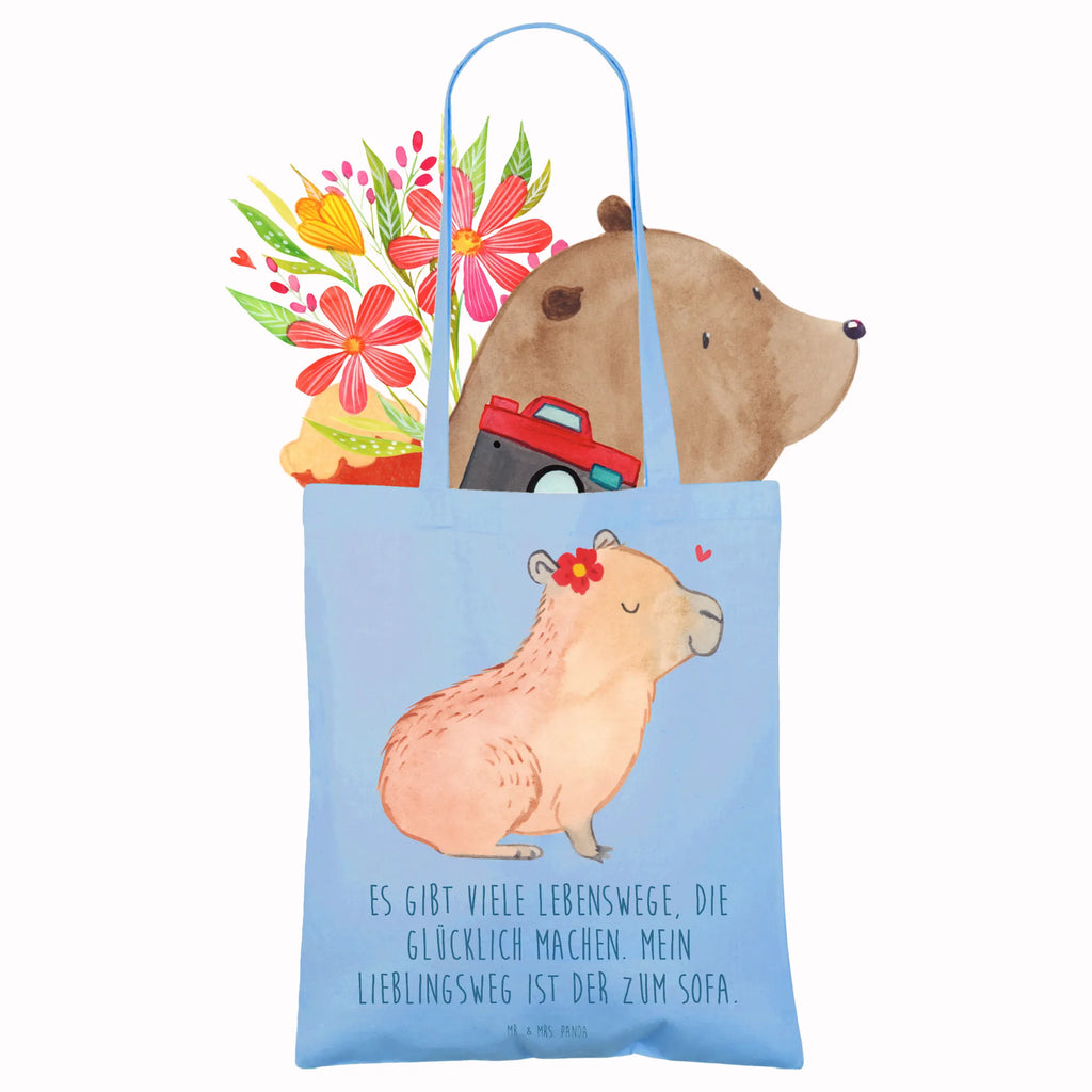 Tote bag Capybara flower shopper, shoulder bag, cotton bag, shopping bag, jute bag, pouch, cloth bag, Carrier bag, bag, small animals, cute, funny, cute animal motives, hand drawn, small world, funny sayings, good mood, happy, gifts, gift ideas, special gifts, animal lover, card