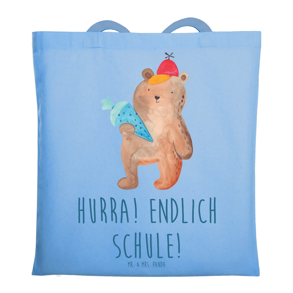 Torba Niedźwiedź Torebka szkolna Badetasche, Stoffbeutel, Umhängetasche, Tragetasche, Jutebeutel, Stofftasche, Tasche, Schultertasche, Strandtasche, Laptoptasche, Beutel, Jutetasche, Einkaufstasche, Einkaufstüte, Beuteltasche, Shopper, Bär, Teddy, Teddybär, Schultüte, Erster Schultag Geschenk, Schule Geschenk, Grundschule, Schulanfang, Schulbeginn, Bär Motiv, Einschulung Geschenk