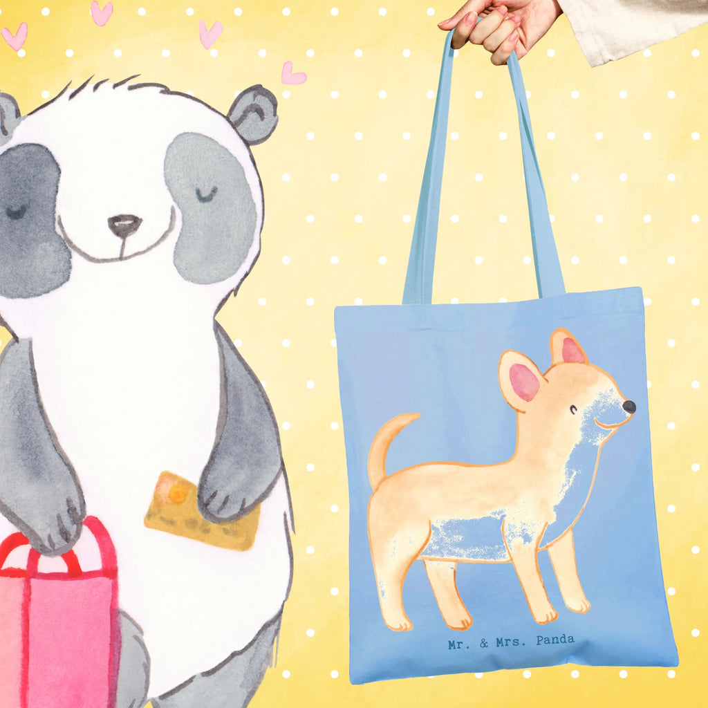 Tote bag Chihuahua Lifesaver Strandtasche, Badetasche, Tragetasche, Stofftasche, Stoffbeutel, Laptoptasche, Umhängetasche, Schultertasche, Beuteltasche, Beutel, Tasche, Jutebeutel, Jutetasche, Einkaufstasche, Einkaufstüte, Shopper, Hund, Hunderasse, Rassehund, Hundebesitzer, Geschenk, Tierfreund, Schenken, Welpe, Chihuahua