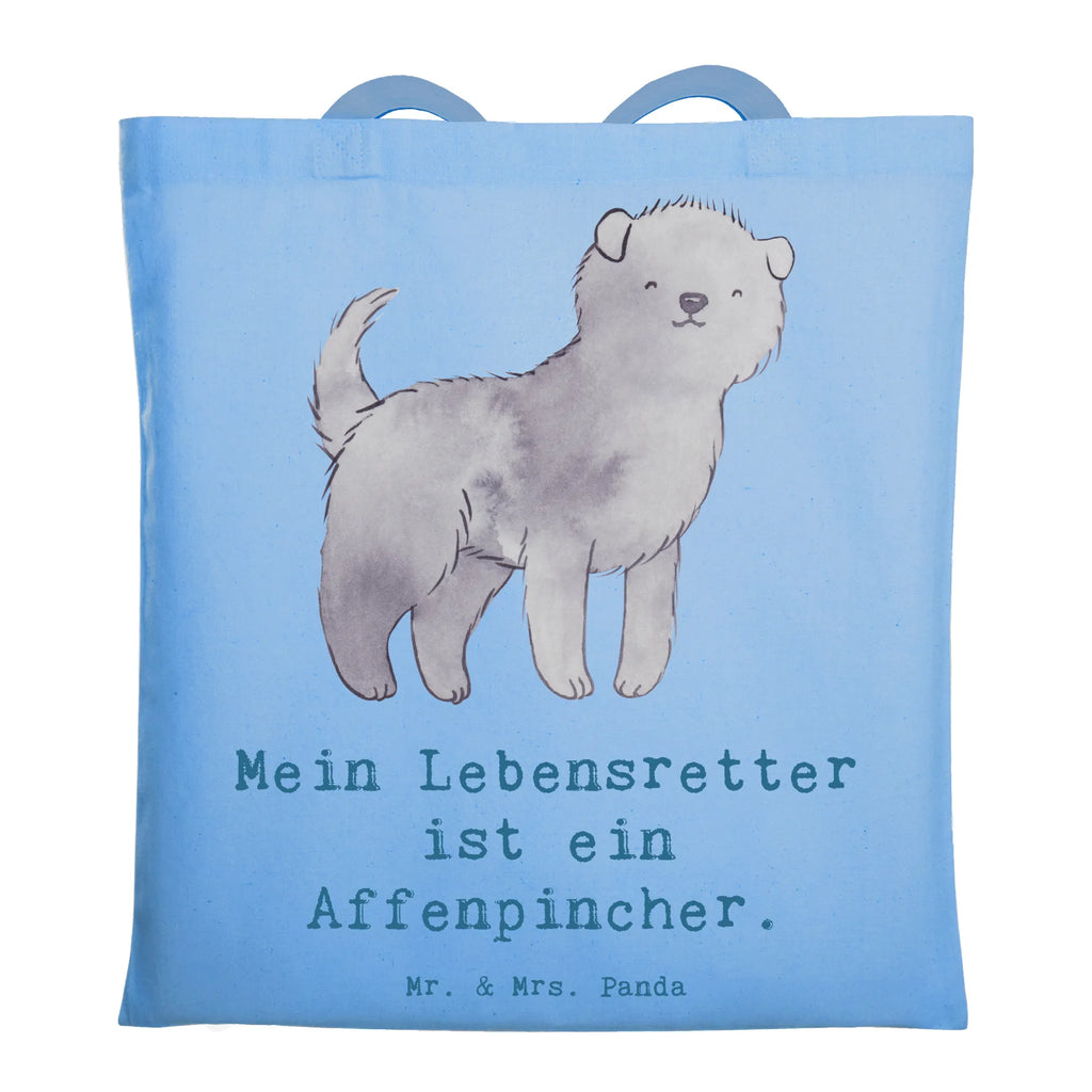 Tragetasche Affenpincher Lebensretter Stofftasche, Badetasche, Strandtasche, Shopper, Laptoptasche, Beuteltasche, Stoffbeutel, Jutebeutel, Jutetasche, Beutel, Einkaufstasche, Tasche, Umhängetasche, Schultertasche, Einkaufstüte, Tragetasche, Hund, Hunderasse, Rassehund, Hundebesitzer, Geschenk, Tierfreund, Schenken, Welpe, Affenpincher