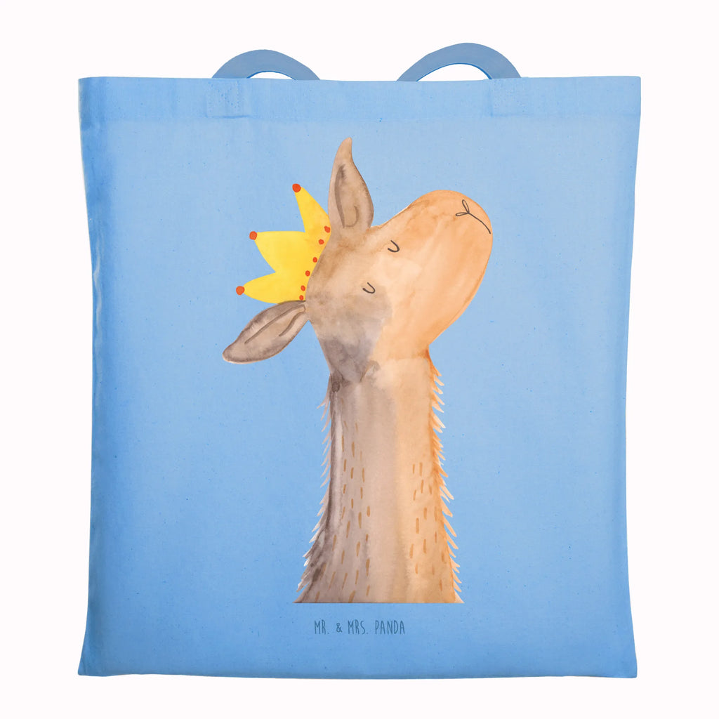 Tote bag llama head king cloth bag, shopper, shopping bag, bag, cotton bag, Carrier bag, jute bag, shoulder bag, pouch, Llama, llama, alpaca, trendy animal, high school graduation, dad, girlfriend, supervisor, mum, lamas, king, office colleague, lama, boss, colleague, queen