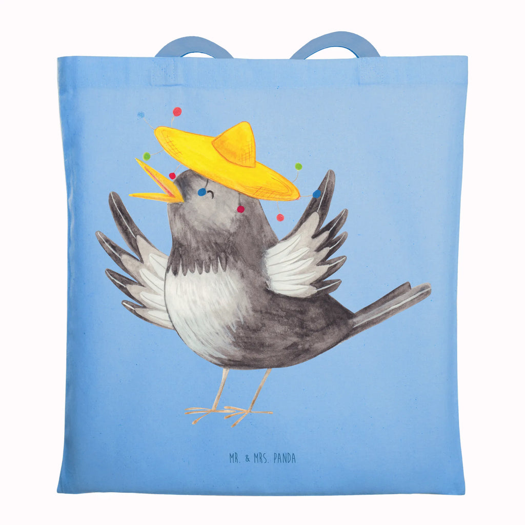 Tote bag Crow sombrero Tüte, Einkaufstüte, Beutel, uni tasche, Statementbeutel, Stofftasche, Strandtasche, Stoffbeutel, Jutetasche, bedruckte tasche, Alltagstasche, unitasche, Beuteltasche, baumwollbeutel, Einkaufsbeutel, Jutebeutel, Einkaufstasche, Schultertasche, Laptoptasche, Tasche, shopping tasche, Shopper, Henkeltasche, Badetasche, Leinentasche, Tragetasche, Baumwolltasche, tote bag, Umhängetasche, Schultasche, büchertasche, Gute Laune, Tiermotive, Tiere, lustige Sprüche, Vogel, Spruch positiv, froh, Vögel, glücklich sein, Glück Spruch, Elster, Rabe, Motivation, fröhlich sein