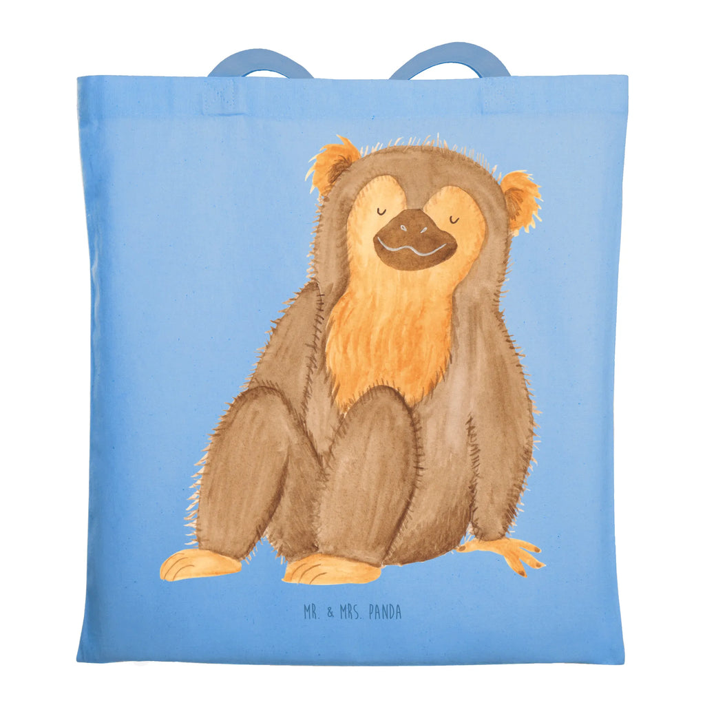 Torba Małpa Stofftasche, Einkaufstasche, Beutel, Shopper, Badetasche, Laptoptasche, Stoffbeutel, Einkaufstüte, Jutetasche, Strandtasche, Umhängetasche, Tasche, Schultertasche, Jutebeutel, Tragetasche, Beuteltasche, Afrika, Wildtiere, Selfcare, Selbstbewusstsein, Liebe, Respekt, Selbstliebe, Affen, Motivation, Äffchen, Selbstachtung, Affe