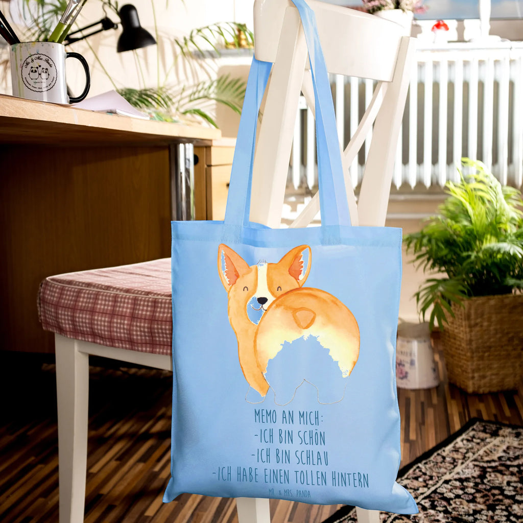 Tote bag corgi buttocks Schultertasche, Einkaufstasche, Strandtasche, Beuteltasche, Badetasche, Jutetasche, Tragetasche, Stoffbeutel, Umhängetasche, Einkaufstüte, Stofftasche, Jutebeutel, Beutel, Tasche, Shopper, Laptoptasche, Hund, Hundemotiv, Haustier, Hunderasse, Tierliebhaber, Hundebesitzer, Sprüche, Motivation, Selbstliebe, Corgie, Hundeliebe, Spruch