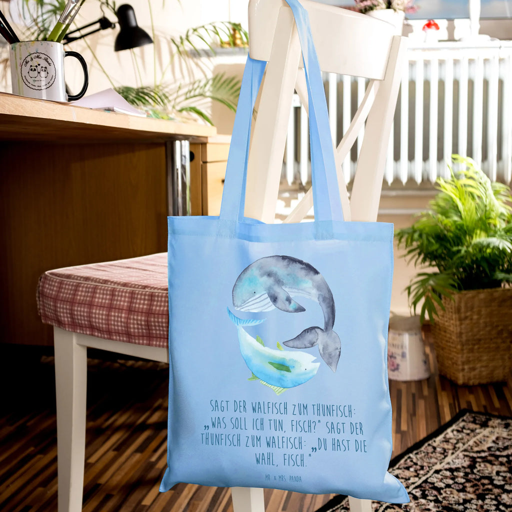 Tote bag whale tuna Beuteltasche, Umhängetasche, Einkaufstasche, Badetasche, Tasche, Stoffbeutel, Jutetasche, Beutel, Stofftasche, Laptoptasche, Schultertasche, Shopper, Strandtasche, Tragetasche, Einkaufstüte, Jutebeutel, Tiermotive, Gute Laune, lustige Sprüche, Tiere, Wahl, Witz, Wal, Wortwitz lustig, Flachwitz Geschenk, Spruch lustig, Flachwitz, Spruch des Tages, Tunfisch