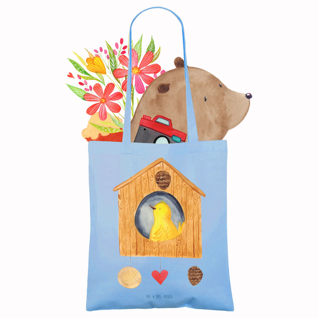 Tragetasche Vogel Haus Badetasche, baumwollbeutel, Shopper, uni tasche, Alltagstasche, Umhängetasche, Tüte, Einkaufstasche, Baumwolltasche, shopping tasche, Tragetasche, tote bag, Beutel, Jutebeutel, Laptoptasche, Schultasche, bedruckte tasche, Schultertasche, unitasche, Tasche, Statementbeutel, Henkeltasche, Einkaufstüte, Einkaufsbeutel, Stofftasche, Beuteltasche, Strandtasche, Leinentasche, Stoffbeutel, Jutetasche, büchertasche, Gute Laune, Tiermotive, Tiere, lustige Sprüche, Castle, Nest, unser Haus, Home sweet home, Vögel, Eigenheim, Familie, Vogelhäuschen, Zuhause, Wohnung, Vogelhaus, Haus, Lieblingsort, Vogel