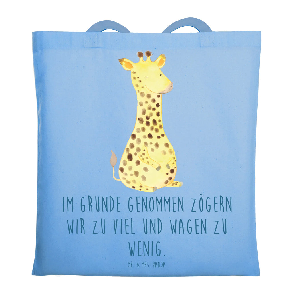 Tote bag giraffe Satisfied pouch, shoulder bag, jute bag, shopping bag, bag, cotton bag, shopper, Carrier bag, cloth bag, Africa, Happiness, Adventure, Giraffe