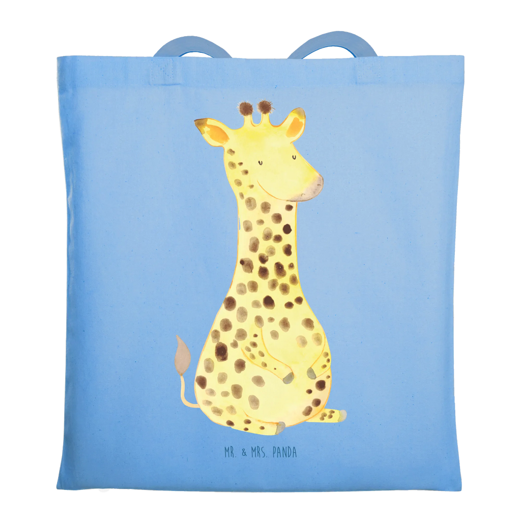 Tote bag giraffe Satisfied pouch, shoulder bag, jute bag, shopping bag, bag, cotton bag, shopper, Carrier bag, cloth bag, Africa, Happiness, Adventure, Giraffe