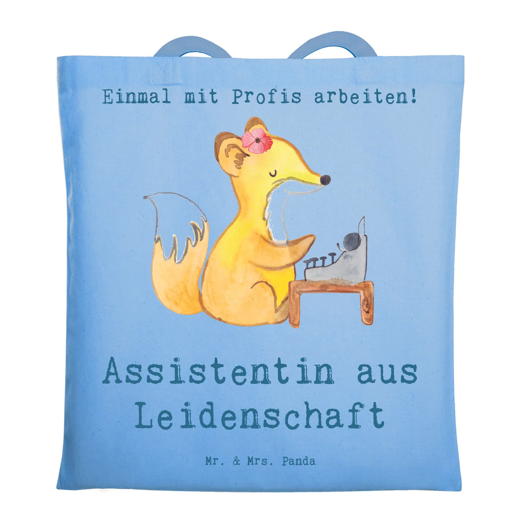 Tote bag Assistant Passion Tragetasche, Beuteltasche, Umhängetasche, Laptoptasche, Schultertasche, Stofftasche, Einkaufstüte, Badetasche, Stoffbeutel, Jutebeutel, Beutel, Tasche, Shopper, Jutetasche, Einkaufstasche, Strandtasche, Beruf, Ausbildung, Jubiläum, Abschied, Rente, Kollege, Kollegin, Geschenk, Schenken, Arbeitskollege, Mitarbeiter, Firma, Danke, Dankeschön
