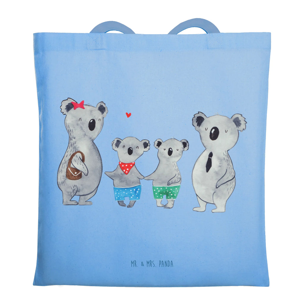 Tragetasche Koala Familie zwei Strandtasche, Laptoptasche, Einkaufstüte, Jutetasche, Schultertasche, Jutebeutel, Beutel, Tasche, Stofftasche, Shopper, Stoffbeutel, Tragetasche, Badetasche, Beuteltasche, Einkaufstasche, Umhängetasche, Familie, Vatertag, Muttertag, Bruder, Schwester, Mama, Papa, Oma, Opa, Familienleben, Koalafamilie, Lieblingsfamilie, Familienzeit, Koala, Koalabär, beste Familie