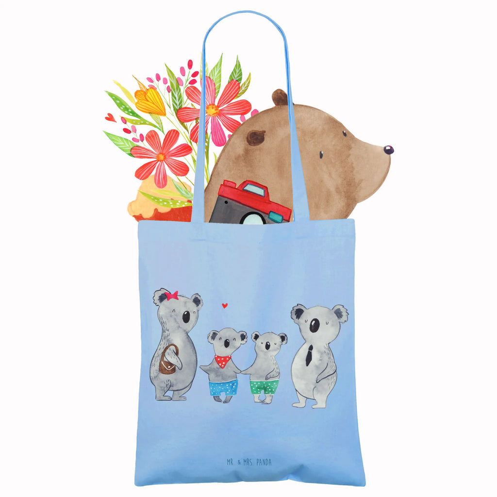 Tragetasche Koala Familie zwei Strandtasche, Laptoptasche, Einkaufstüte, Jutetasche, Schultertasche, Jutebeutel, Beutel, Tasche, Stofftasche, Shopper, Stoffbeutel, Tragetasche, Badetasche, Beuteltasche, Einkaufstasche, Umhängetasche, Familie, Vatertag, Muttertag, Bruder, Schwester, Mama, Papa, Oma, Opa, Familienleben, Koalafamilie, Lieblingsfamilie, Familienzeit, Koala, Koalabär, beste Familie