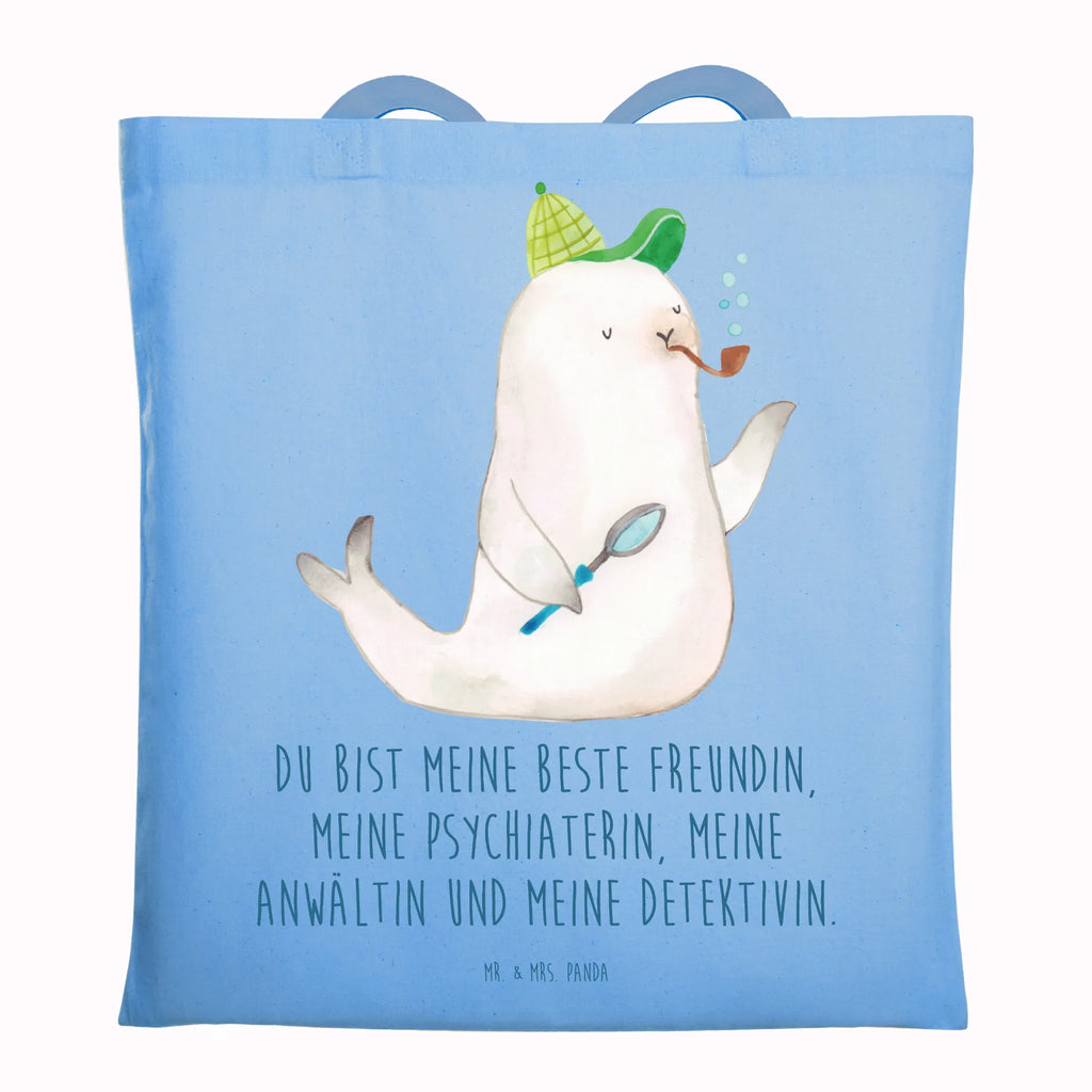 Tote bag seal sherlock