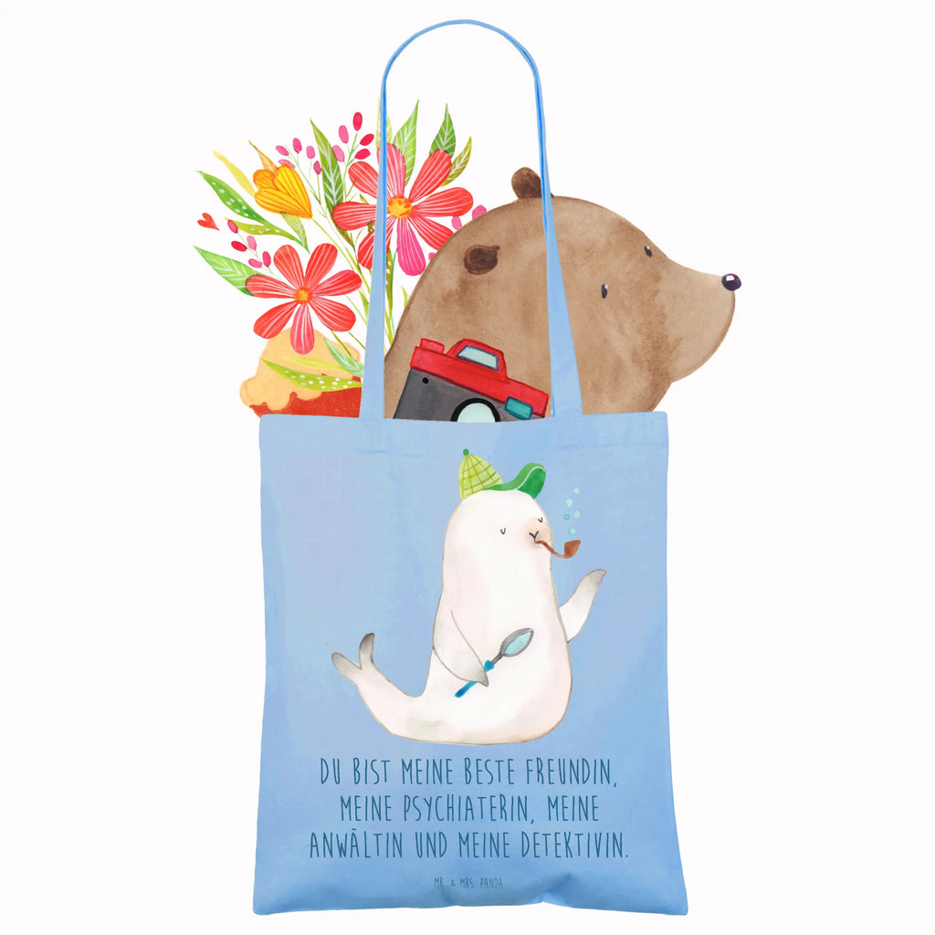 Tote bag seal sherlock