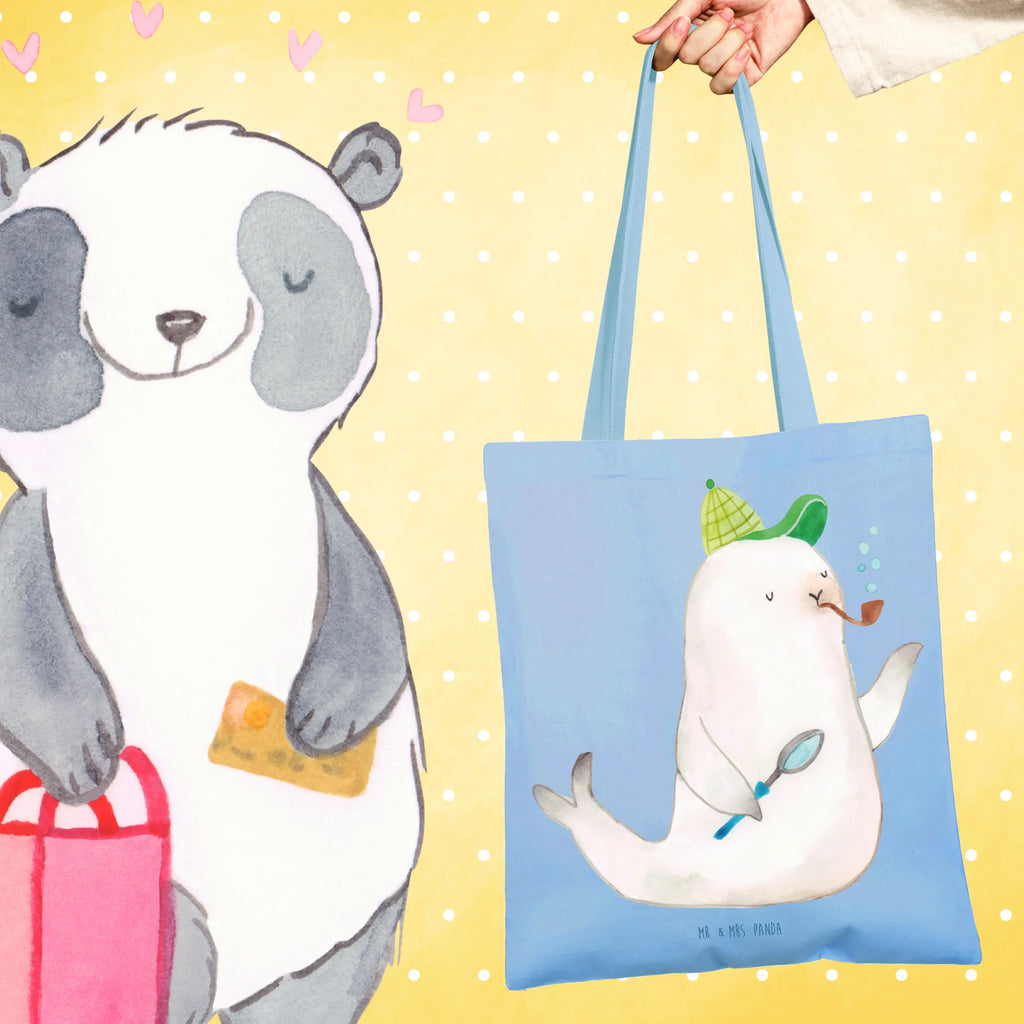 Tote bag seal sherlock