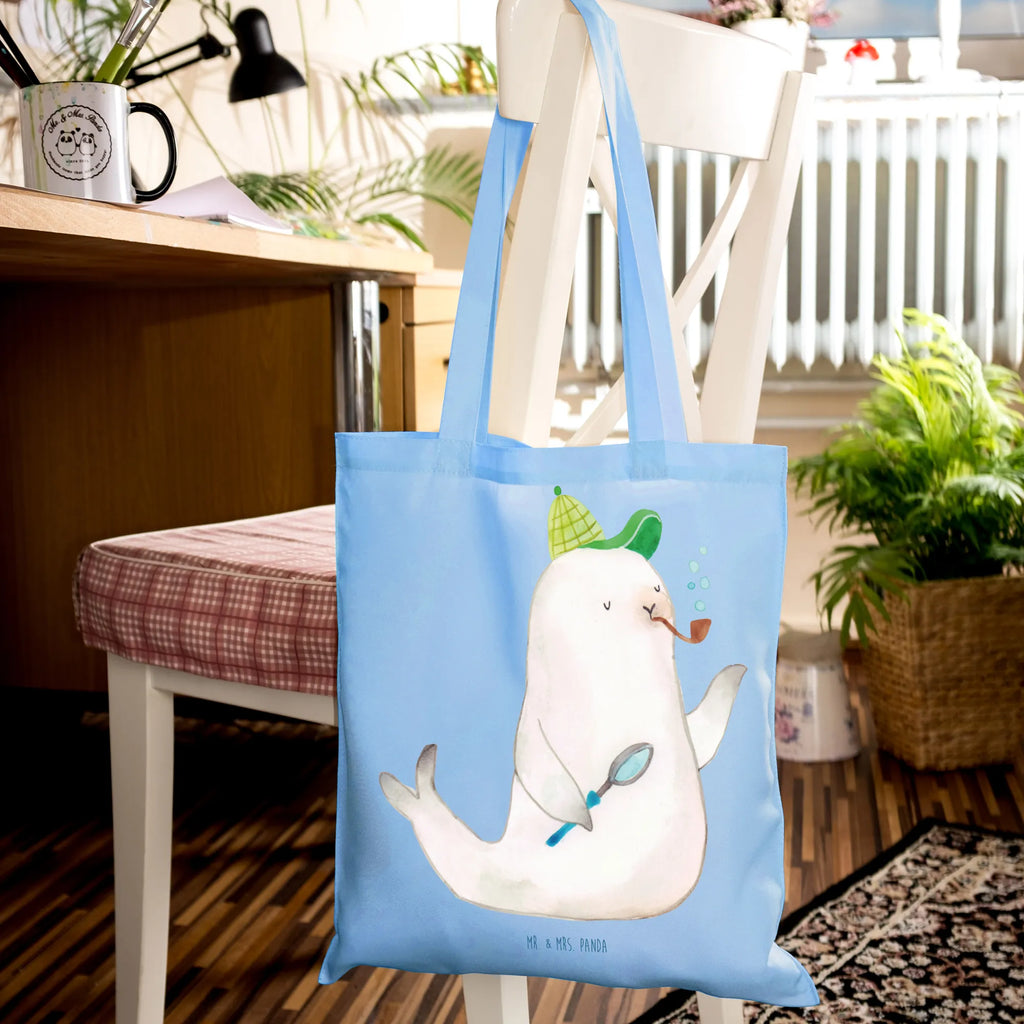 Tote bag seal sherlock