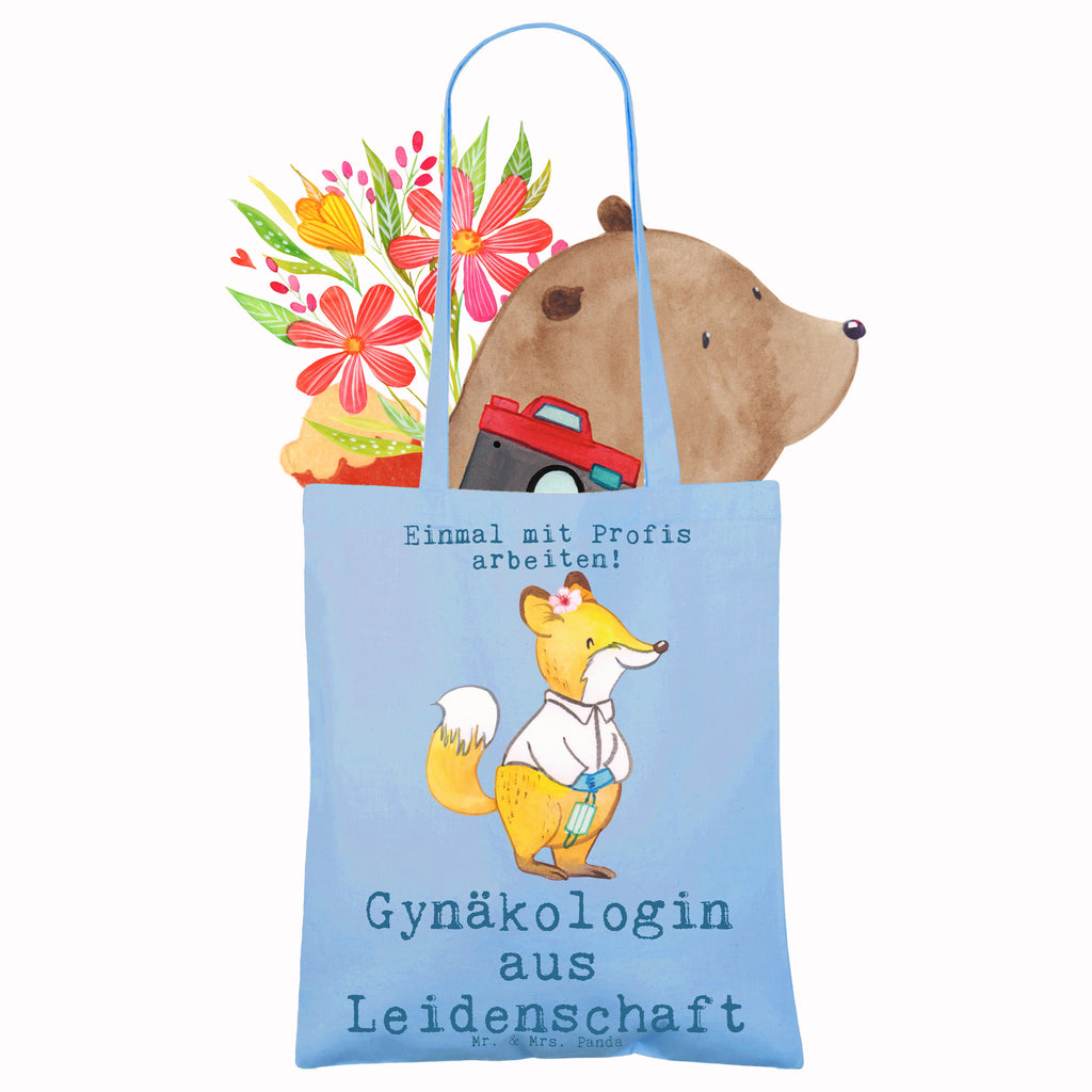 Tragetasche Gynäkologin aus Leidenschaft Badetasche, Stoffbeutel, Jutebeutel, Tasche, Tragetasche, Einkaufstasche, Umhängetasche, Shopper, Stofftasche, Jutetasche, Schultertasche, Strandtasche, Einkaufstüte, Beutel, Beuteltasche, Laptoptasche, Beruf, Ausbildung, Jubiläum, Abschied, Rente, Kollege, Kollegin, Geschenk, Schenken, Arbeitskollege, Mitarbeiter, Firma, Danke, Dankeschön, Geschenk Frauenarzt nach Geburt, Frauenärztin, Geburtshilfe, Frauenarztpraxis, Gynäkologin