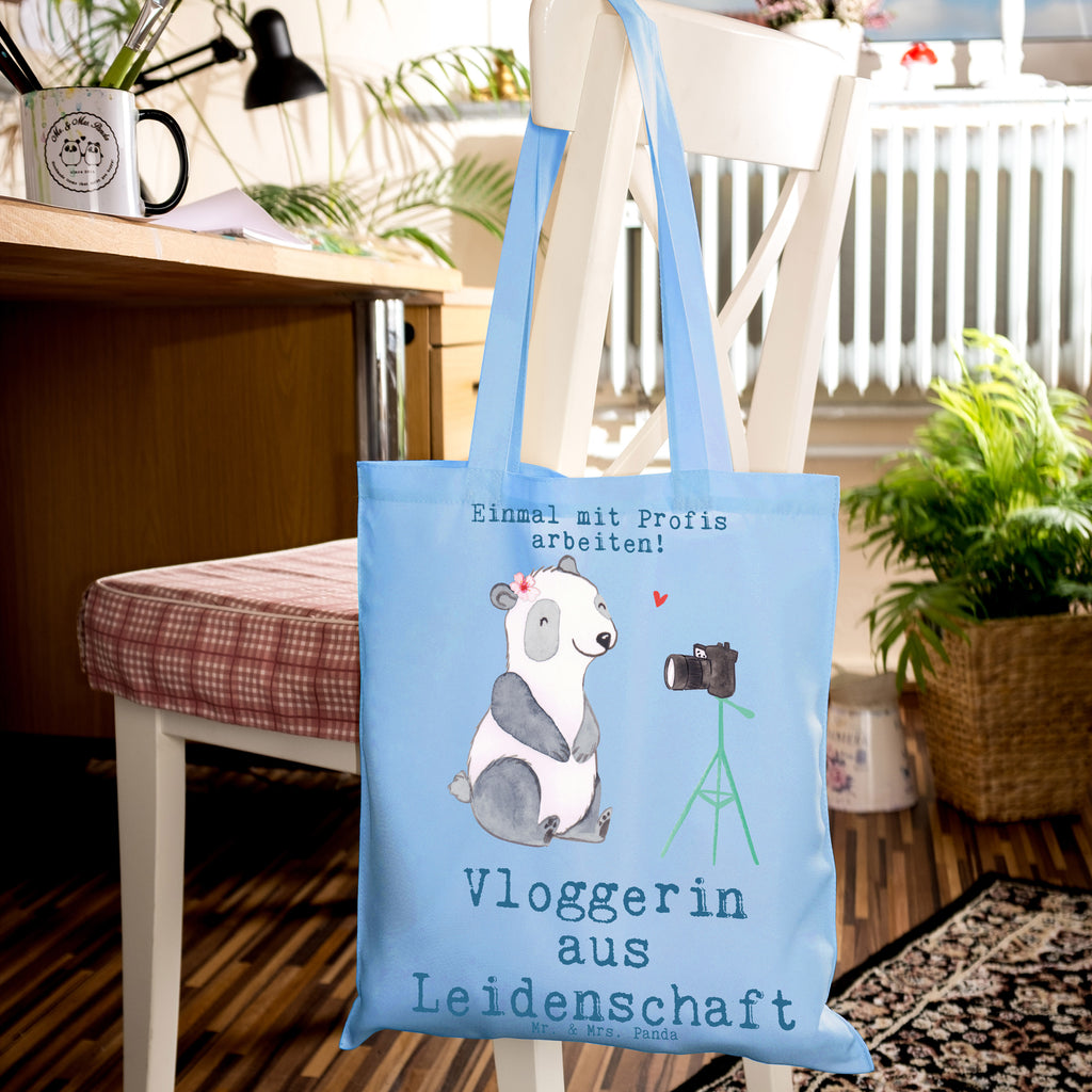 Tote bag vlogger Passion Beutel, Shopper, Stofftasche, Badetasche, Henkeltasche, Einkaufstüte, tote bag, Jutebeutel, Statementbeutel, Tragetasche, Einkaufsbeutel, Jutetasche, Laptoptasche, Umhängetasche, Baumwolltasche, Alltagstasche, Einkaufstasche, Strandtasche, shopping tasche, Tüte, uni tasche, Tasche, Schultertasche, büchertasche, Stoffbeutel, baumwollbeutel, Beuteltasche, Schultasche, unitasche, bedruckte tasche, Leinentasche, Geschenk, Schenken, Jubiläum, Danke, Dankeschön, Beruf, Ausbildung, Abschied, Rente, Kollege, Kollegin, Arbeitskollege, Mitarbeiter, Firma