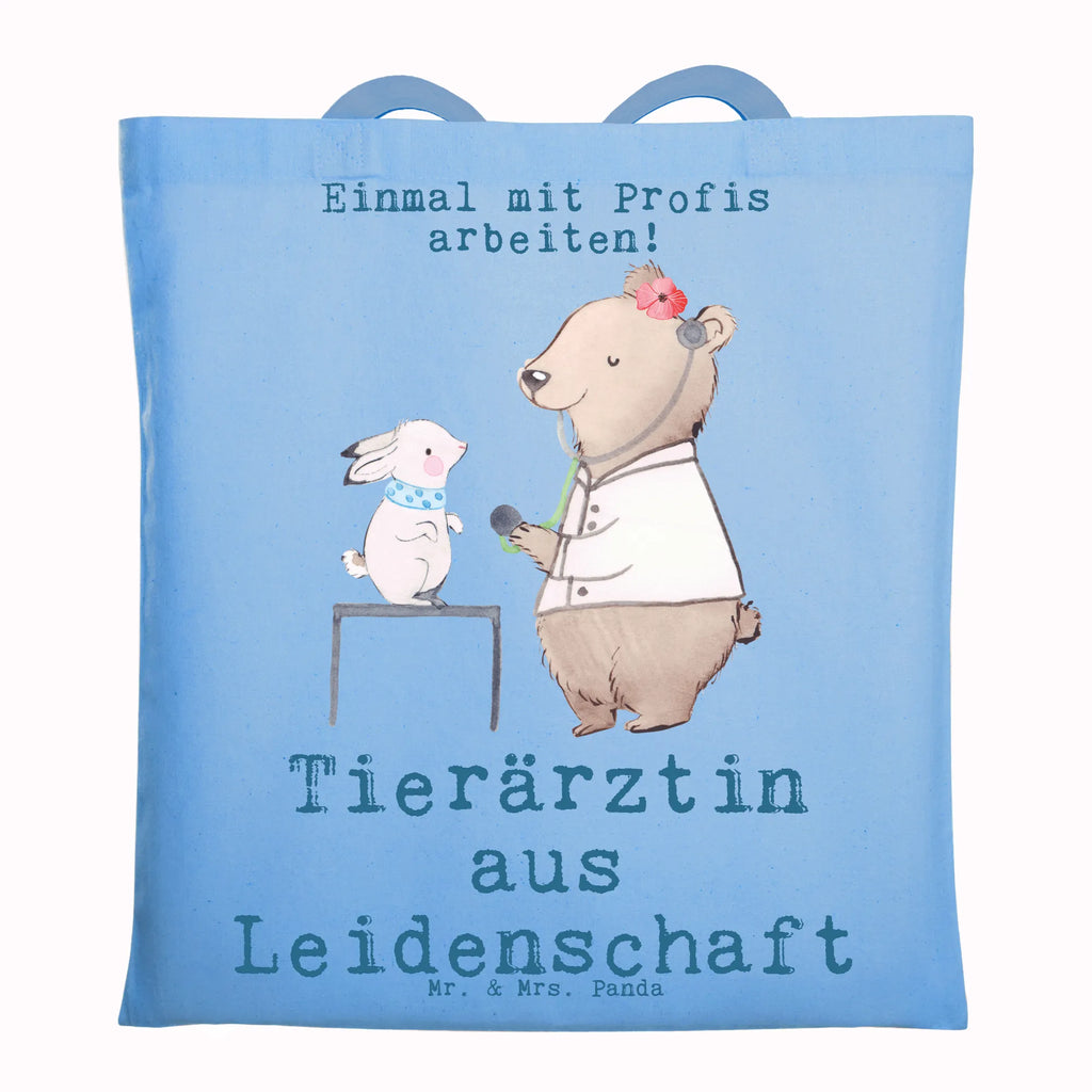 Tote bag veterinarian Passion Shopper, Einkaufstüte, Jutebeutel, Laptoptasche, Beutel, Umhängetasche, Tragetasche, Jutetasche, Strandtasche, Stofftasche, Schultertasche, Einkaufstasche, Stoffbeutel, Tasche, Beuteltasche, Badetasche, Beruf, Ausbildung, Jubiläum, Abschied, Rente, Kollege, Kollegin, Geschenk, Schenken, Arbeitskollege, Mitarbeiter, Firma, Danke, Dankeschön