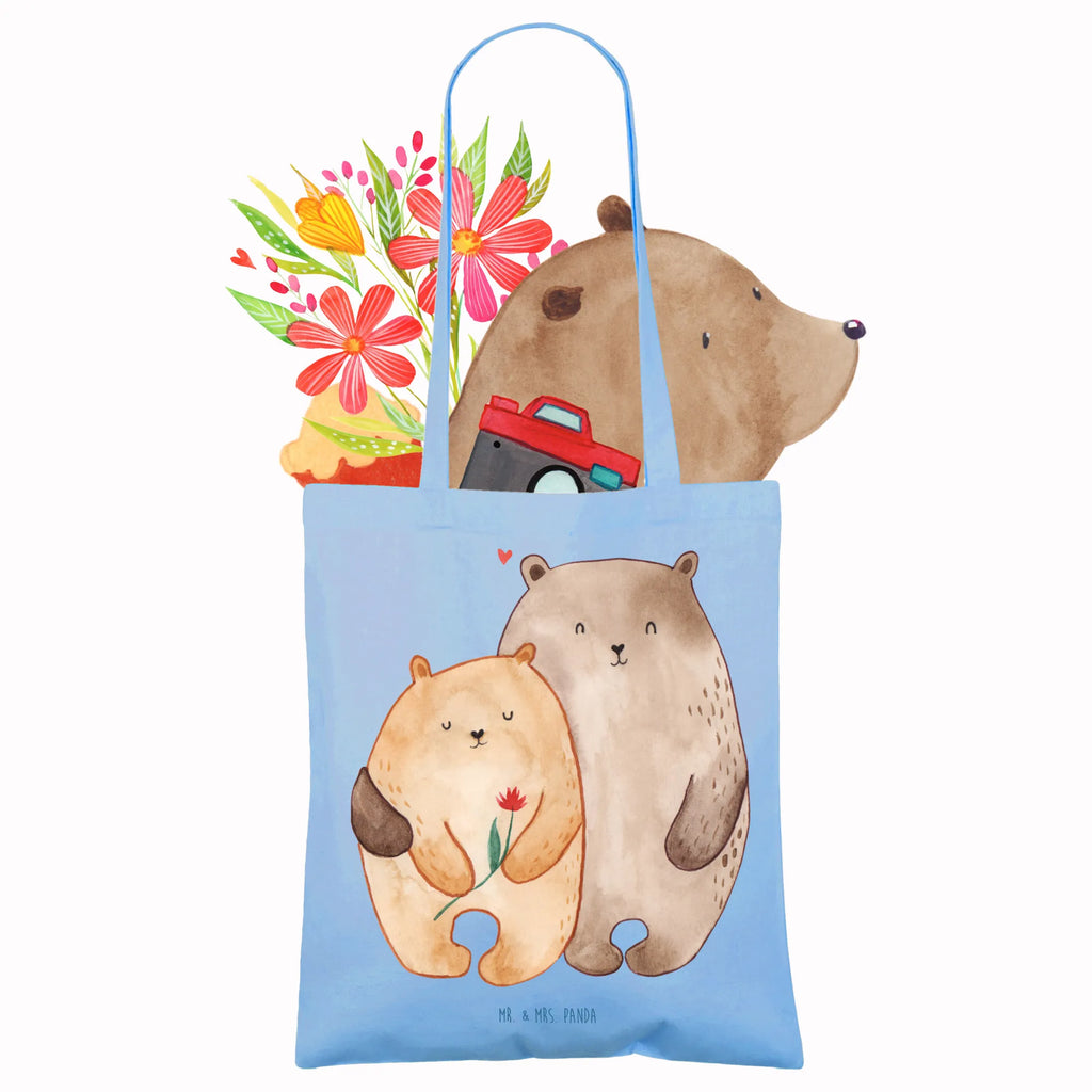 Tote bag Bears in love