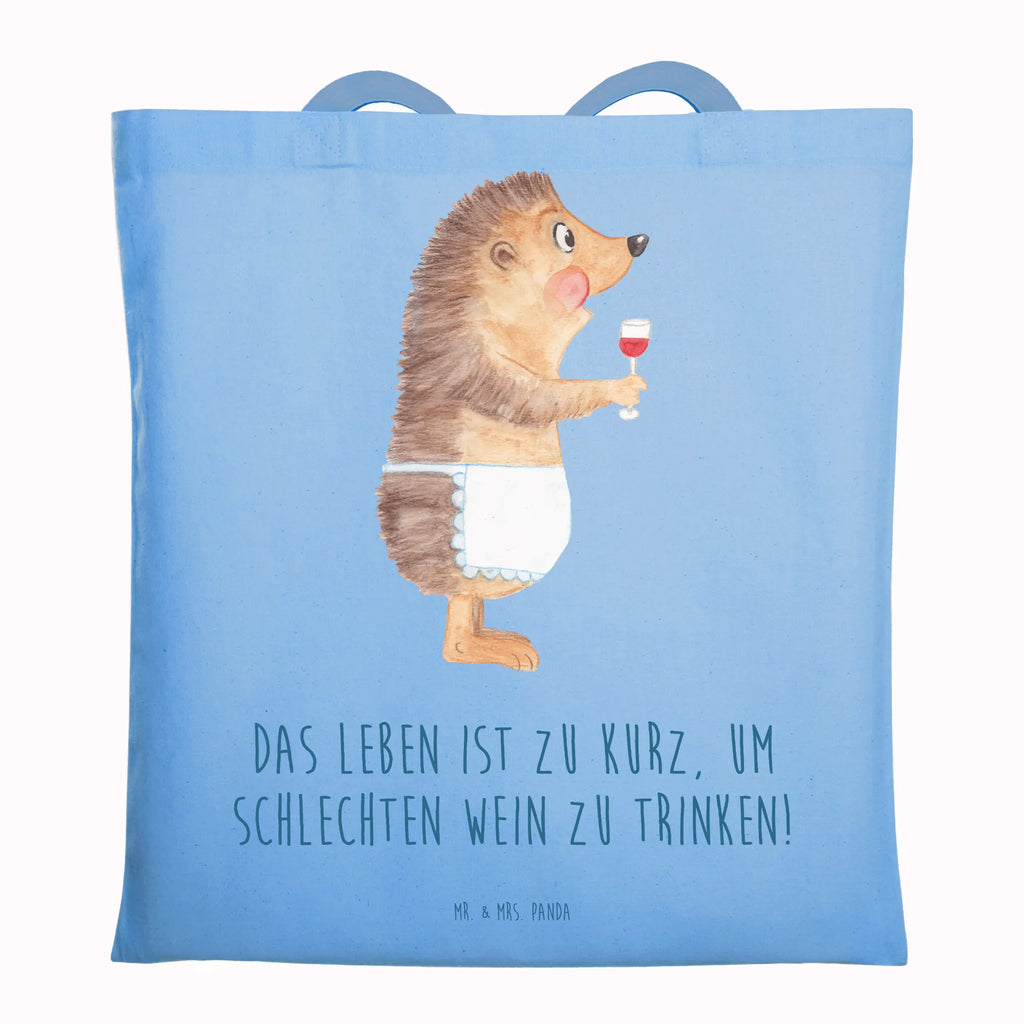 Tote bag Hedgehog wine Beuteltasche, Einkaufstüte, Umhängetasche, Strandtasche, Tragetasche, Laptoptasche, Badetasche, Stoffbeutel, Jutebeutel, Stofftasche, Shopper, Jutetasche, Tasche, Schultertasche, Einkaufstasche, Beutel, Tiermotive, Gute Laune, lustige Sprüche, Tiere, Rotwein, Wein trinken, Weißwein, Weinglas, Geschenk Weinliebhaber, Geschenk Weintrinker, Wein Deko, Igel, Wein Spruch