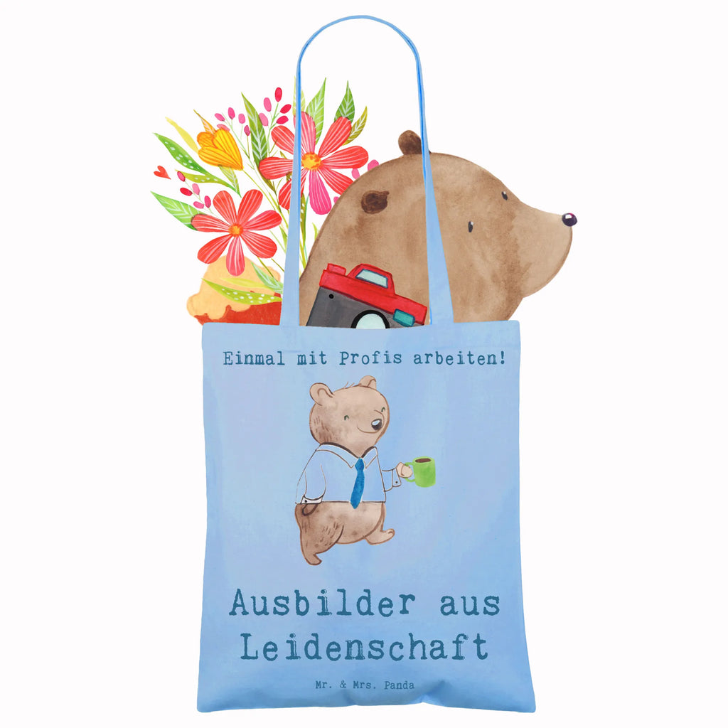 Tote bag instructor Passion Beutel, Einkaufstüte, Tragetasche, Jutetasche, Laptoptasche, Schultertasche, Badetasche, Jutebeutel, Tasche, Strandtasche, Stofftasche, Stoffbeutel, Umhängetasche, Beuteltasche, Shopper, Einkaufstasche, Beruf, Ausbildung, Jubiläum, Abschied, Rente, Kollege, Kollegin, Geschenk, Schenken, Arbeitskollege, Mitarbeiter, Firma, Danke, Dankeschön, Ausbilderprüfung, Tutor, Ausbilder