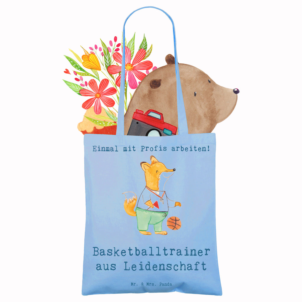 Tote bag Basketball coach Passion shoulder bag, cloth bag, shopping bag, jute bag, shopper, cotton bag, bag, pouch, Carrier bag, gift, gift idea, best, farewell gift, passing exam, anniversary, retirement, promotion, job start, sayings, funny, profession