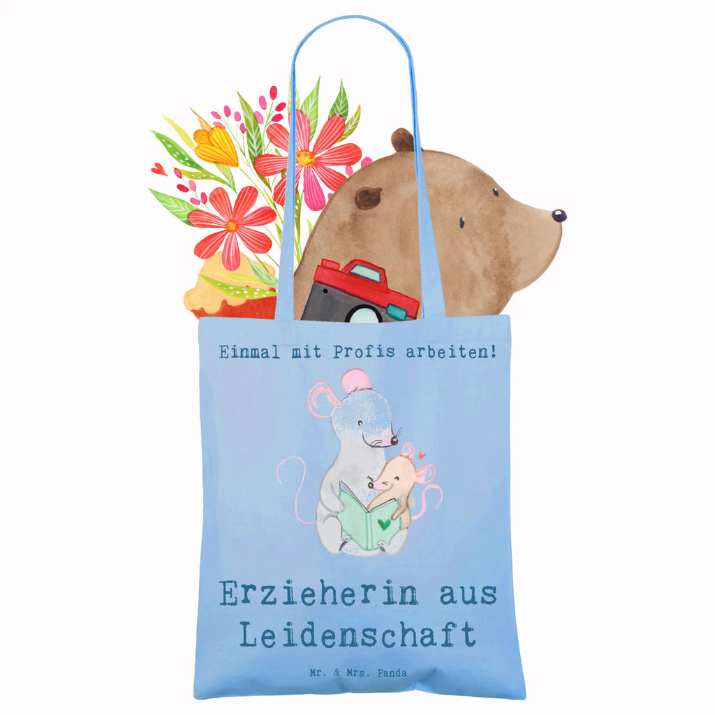 Tote bag Educator Passion Strandtasche, Jutetasche, Jutebeutel, Badetasche, Laptoptasche, Stoffbeutel, Shopper, Stofftasche, Tasche, Beutel, Einkaufstasche, Umhängetasche, Beuteltasche, Einkaufstüte, Tragetasche, Schultertasche, Beruf, Ausbildung, Jubiläum, Abschied, Rente, Kollege, Kollegin, Geschenk, Schenken, Arbeitskollege, Mitarbeiter, Firma, Danke, Dankeschön, Erzieherin, Kindergärtnerin, Abschiedsgeschenke Kindergarten, Pädagogin