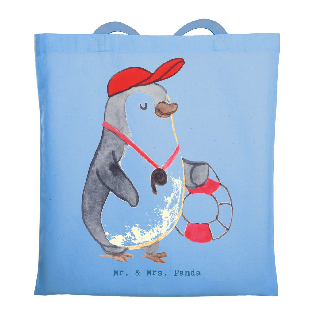 Tote bag lifeguard Heart Carrier bag, shoulder bag, pouch, shopper, jute bag, cloth bag, cotton bag, bag, shopping bag, gift, gift idea, best, farewell gift, passing exam, anniversary, retirement, promotion, job start, sayings, funny, profession