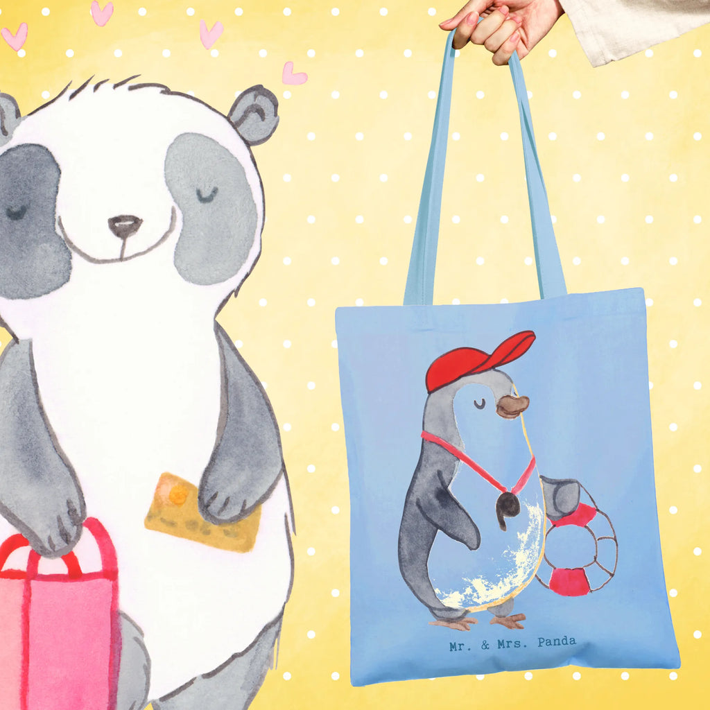 Tote bag lifeguard Heart Carrier bag, shoulder bag, pouch, shopper, jute bag, cloth bag, cotton bag, bag, shopping bag, gift, gift idea, best, farewell gift, passing exam, anniversary, retirement, promotion, job start, sayings, funny, profession