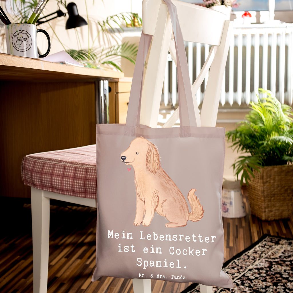 Torba Cocker Spaniel Ratujący życie Umhängetasche, Tüte, baumwollbeutel, Baumwolltasche, bedruckte tasche, Schultertasche, Alltagstasche, tote bag, Tragetasche, Leinentasche, Shopper, Strandtasche, Badetasche, Einkaufstüte, Einkaufstasche, büchertasche, Jutebeutel, Stofftasche, Tasche, Schultasche, Henkeltasche, Jutetasche, Stoffbeutel, Beutel, unitasche, shopping tasche, Beuteltasche, uni tasche, Statementbeutel, Laptoptasche, Einkaufsbeutel, Hunderasse, Welpe, Rassehund, Tierfreund, Hundebesitzer, Geschenk, Hund, Schenken, Cocker Spaniel, Englische Cockerspaniel