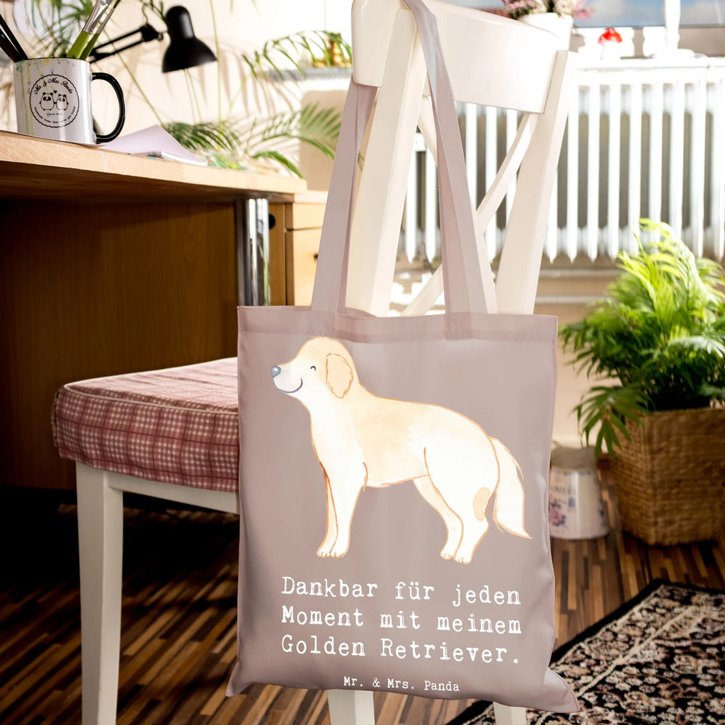 Torba Golden Retriever chwila Jutetasche, Umhängetasche, Einkaufstüte, Tragetasche, Beuteltasche, Strandtasche, Einkaufstasche, Badetasche, Schultertasche, Laptoptasche, Stofftasche, Shopper, Tasche, Stoffbeutel, Jutebeutel, Beutel, Hund, Hunderasse, Rassehund, Hundebesitzer, Geschenk, Tierfreund, Schenken, Welpe, Goldie Hund, Golden Retriever
