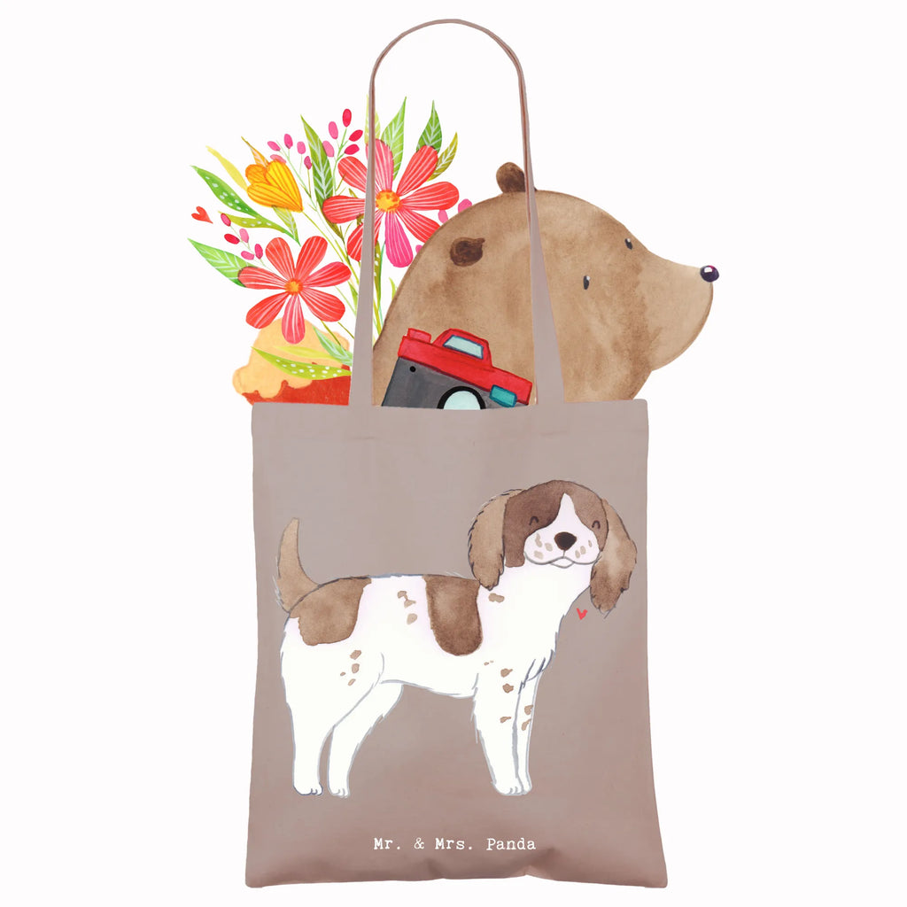 Tote bag English Springer Spaniel Lifesaver pouch, cloth bag, bag, shoulder bag, shopper, jute bag, Carrier bag, shopping bag, cotton bag, Dog, dog breed, purebred dog, dog owner, gift, animal lover, giving, puppy
