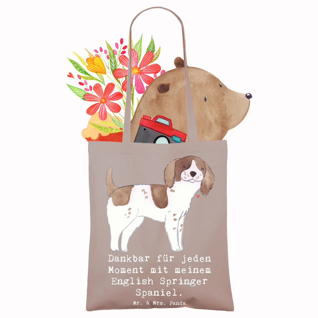 Tote bag English Springer Spaniel Moment cloth bag, shopper, shoulder bag, jute bag, bag, cotton bag, Carrier bag, shopping bag, pouch, Dog, dog breed, purebred dog, dog owner, gift, animal lover, giving, puppy